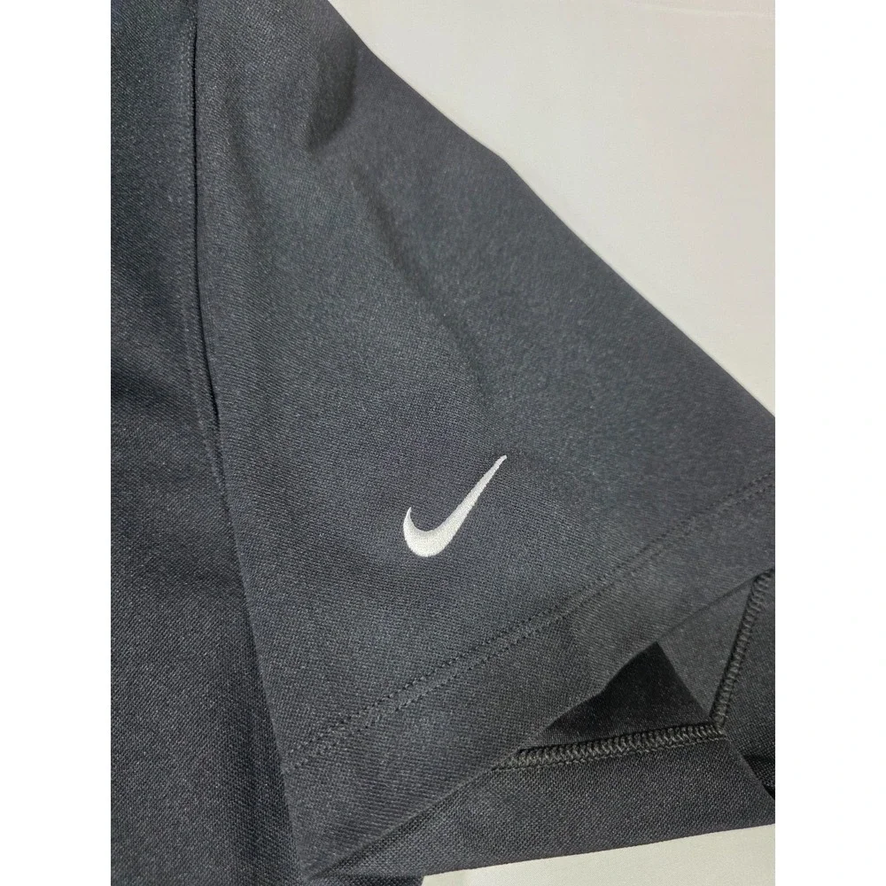 Nike Golf‎ Mens Polo XL Black NikeFit Dry Logo